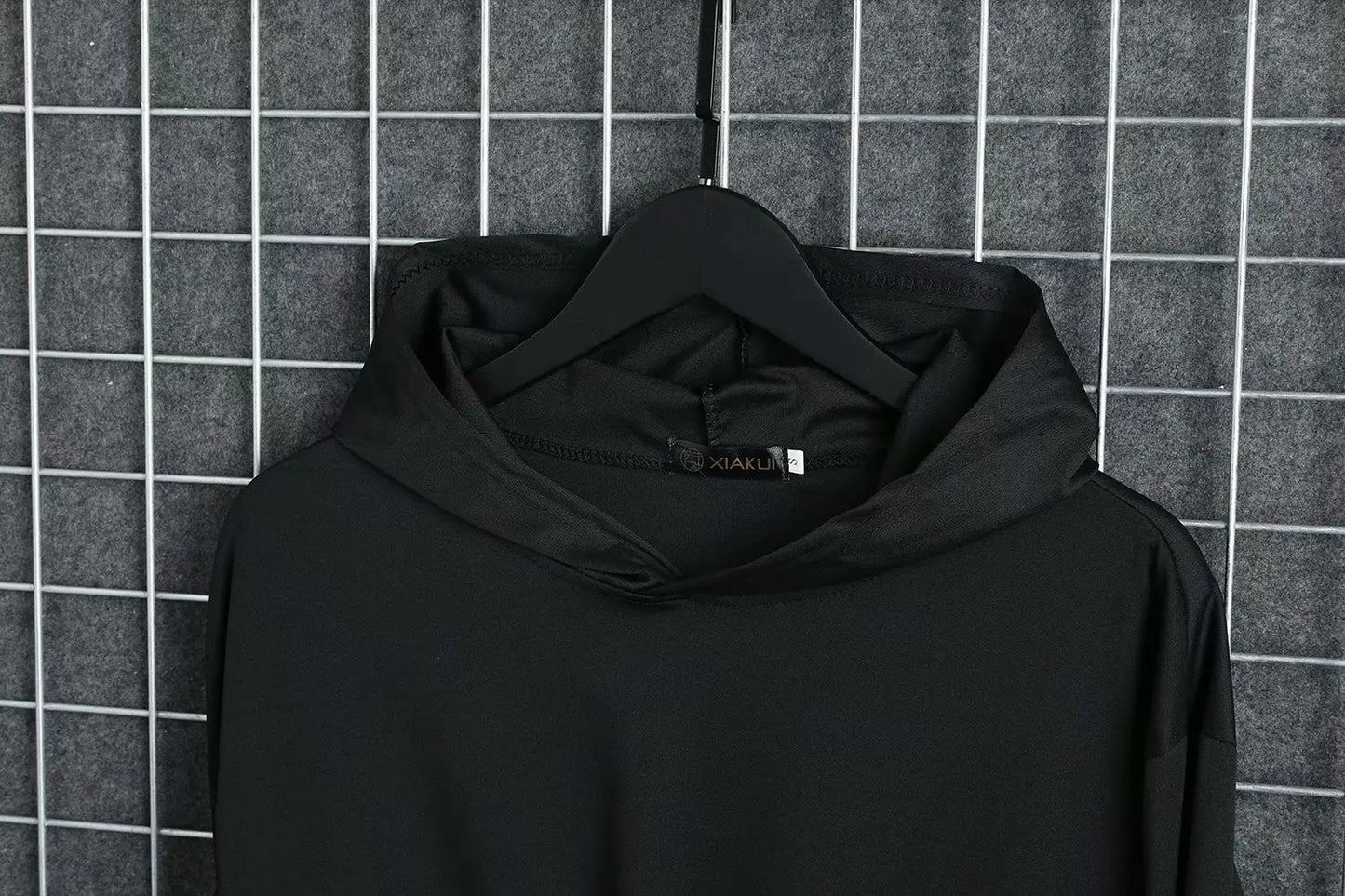 Autumn  Men's Casual Hoodie Sweatshirt Techwear Hip Hop Harajuku Style with Ribbons Patchwork Japanese Streetwear Darkwear