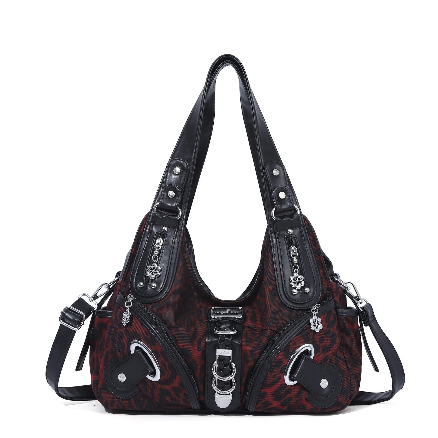 Angel kiss Women Handbags Fashion Shoulder Bag Large Tote Top-handle Shopping Pack Multifunctional Satchel Lady Hobos  Big Purse