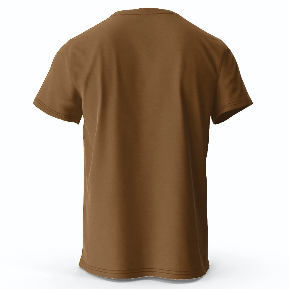 Men's Efficient Sloth Printed T-Shirt 100% Cotton Oversized Ironic Graphic Tees for Women Summer Tops Humor Streetwear