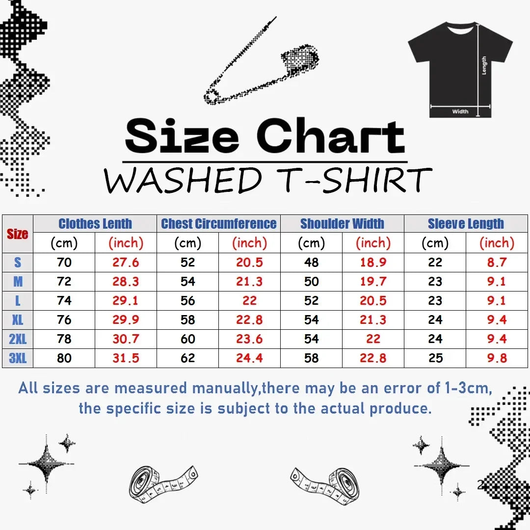 Y2k Vintage West Coast Choppers Printed Washing T-Shirt Women Cotton Breathable Retro Biker Style Loose Fit Casual Streetwear