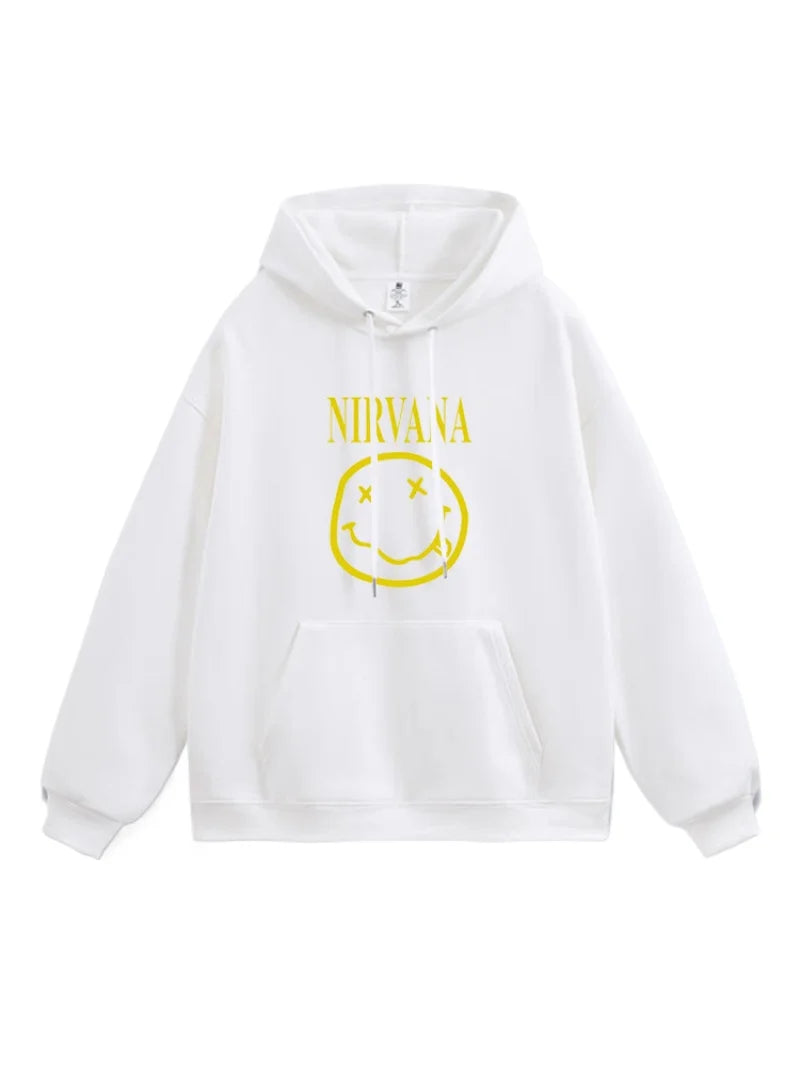 Lonely Rock Nirvana Band NIRVANA Hooded Sweater