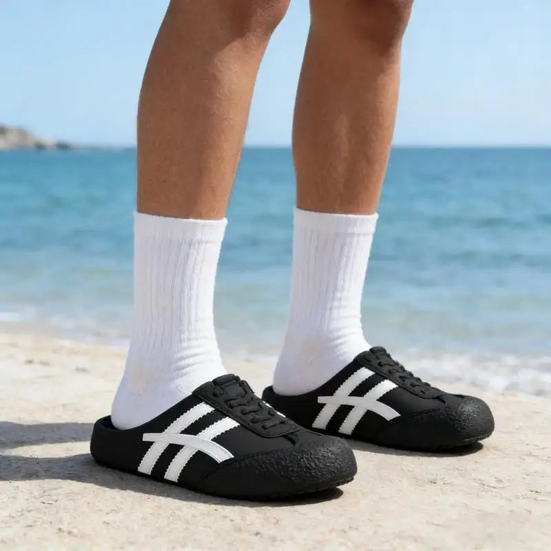 Comfortable EVA Brand Clogs Shoes Men Spring Summer 2026 Non Slip Outdoor Sports Slippers Plus Size Couple's Flats Racing Shoes