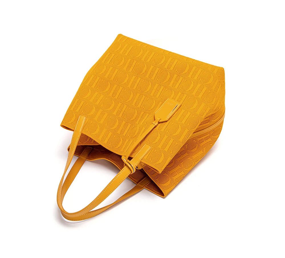 Fashionable Classic New Solid Color Outer Bag Women's Handbag Exquisite Handcrafted Weaving Large Capacity Handbag