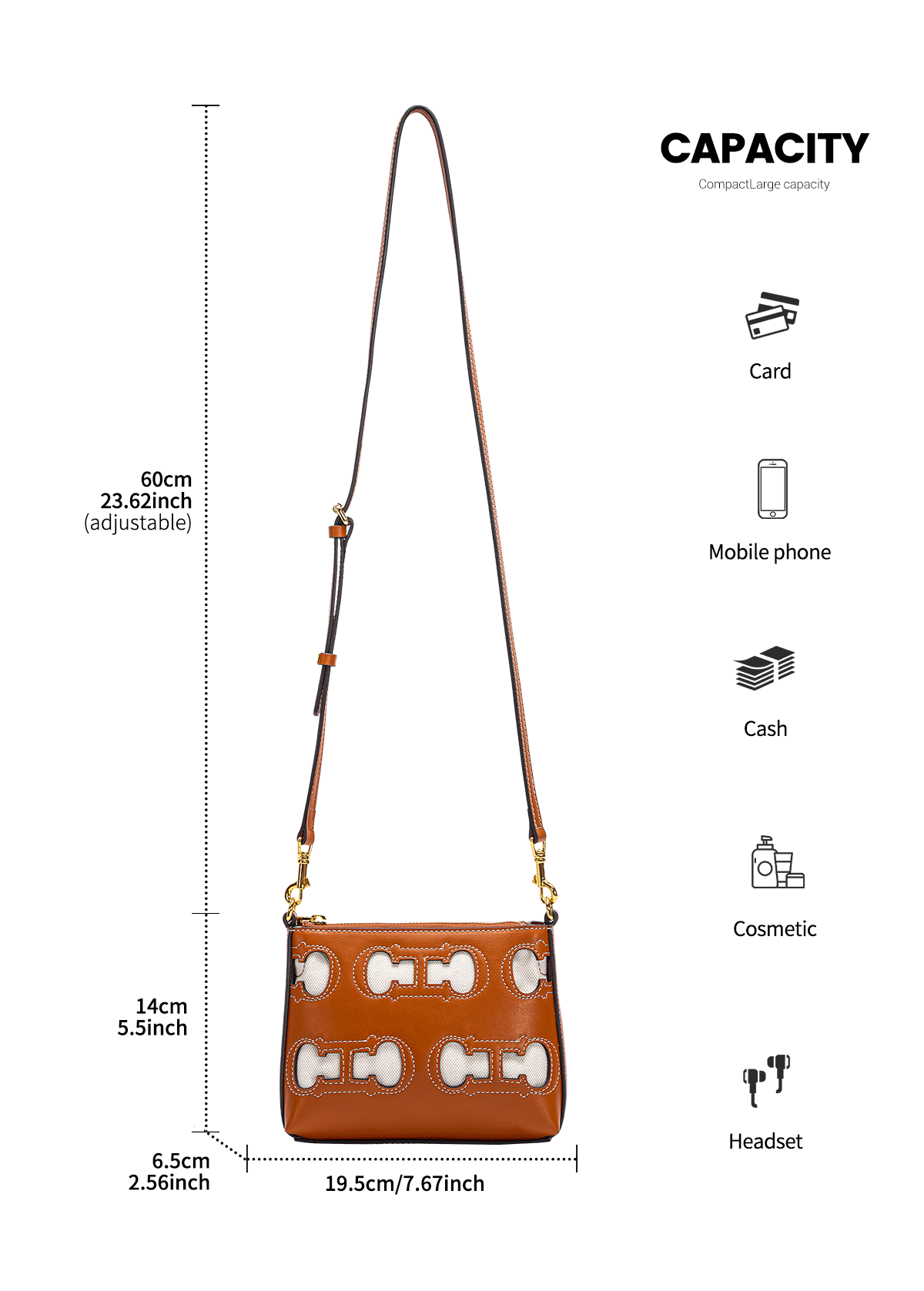 Classic Fashion Women's Large Capacity New Party Hollow Design Women's Shoulder Bag Women's Bucket Bag