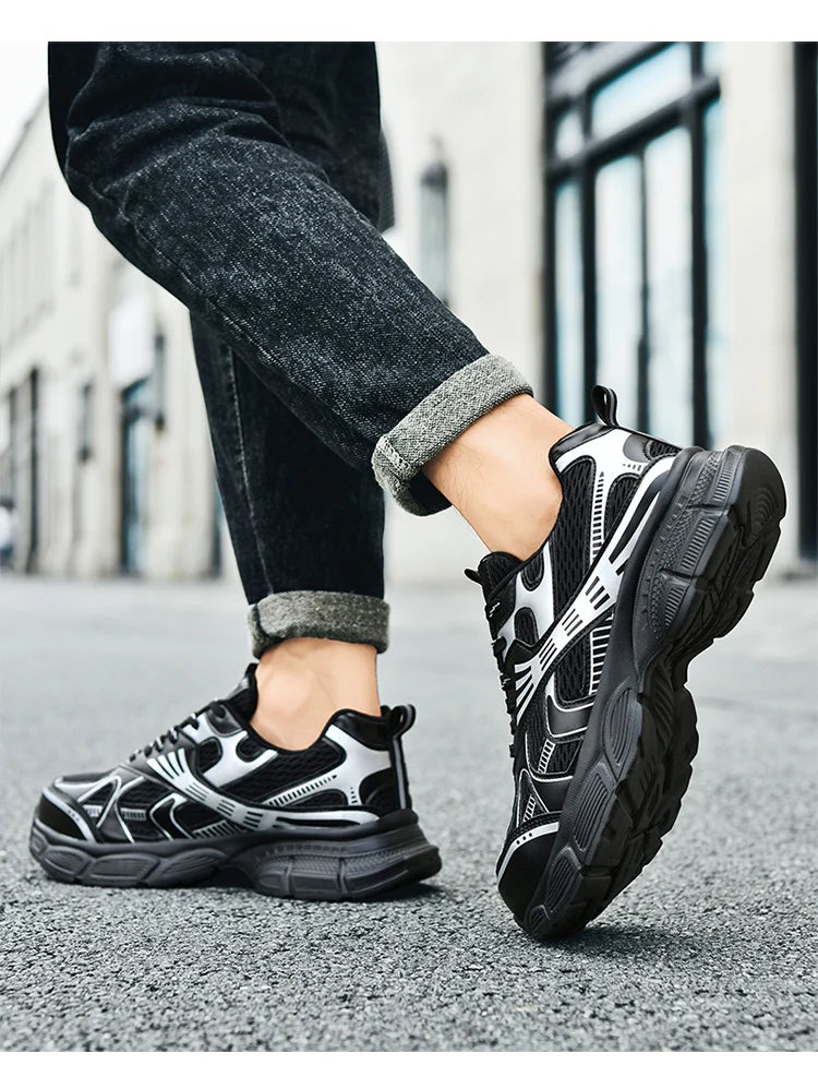 Men Safety Shoes man Lightweight Comfor work shoe womensecurity steel toe Sneakers Breathable Non-Slip summer Hiking work boots