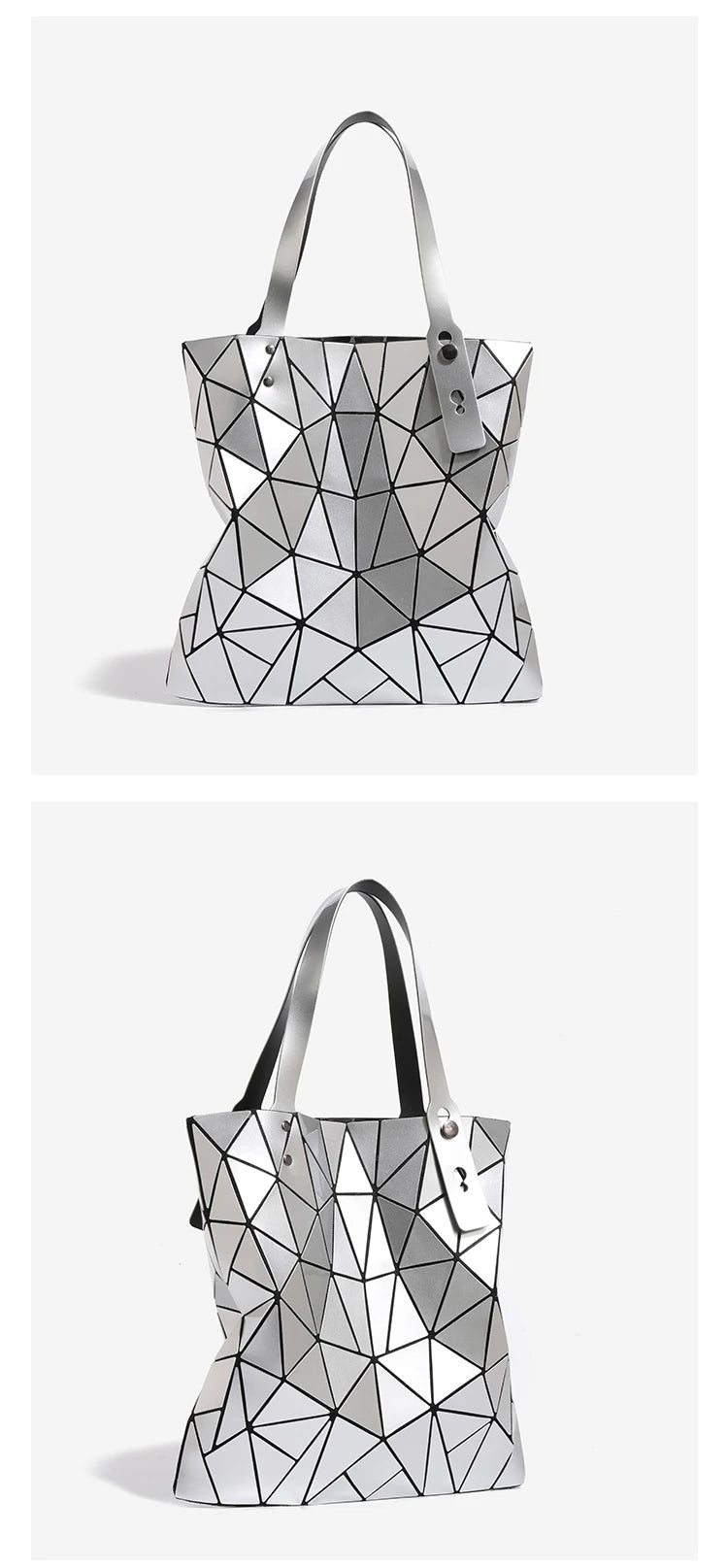 Diamond-Patterned Bag for Women, Summer Versatile New Geometric Diamond-Patterned Bag, Internet Celebrity Shoulder Handbag, Tote Bag