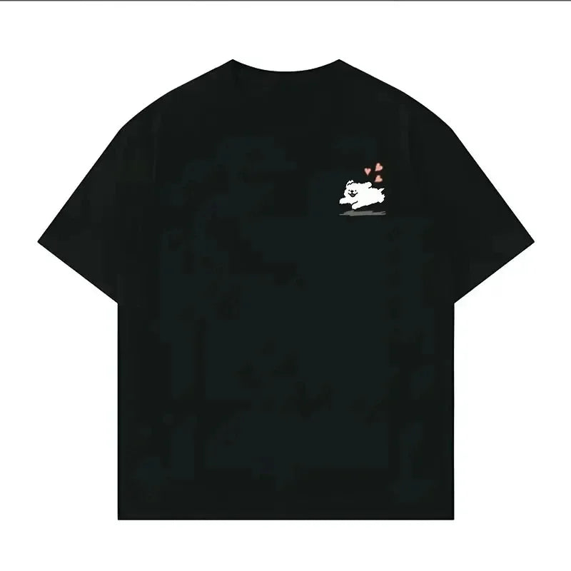 Six Seven 6 7 Meme Funny Hands T-shirt High Street Trend Fashion Short Sleeve T-shirts Men Women Clothing Casual Cotton T Shirts