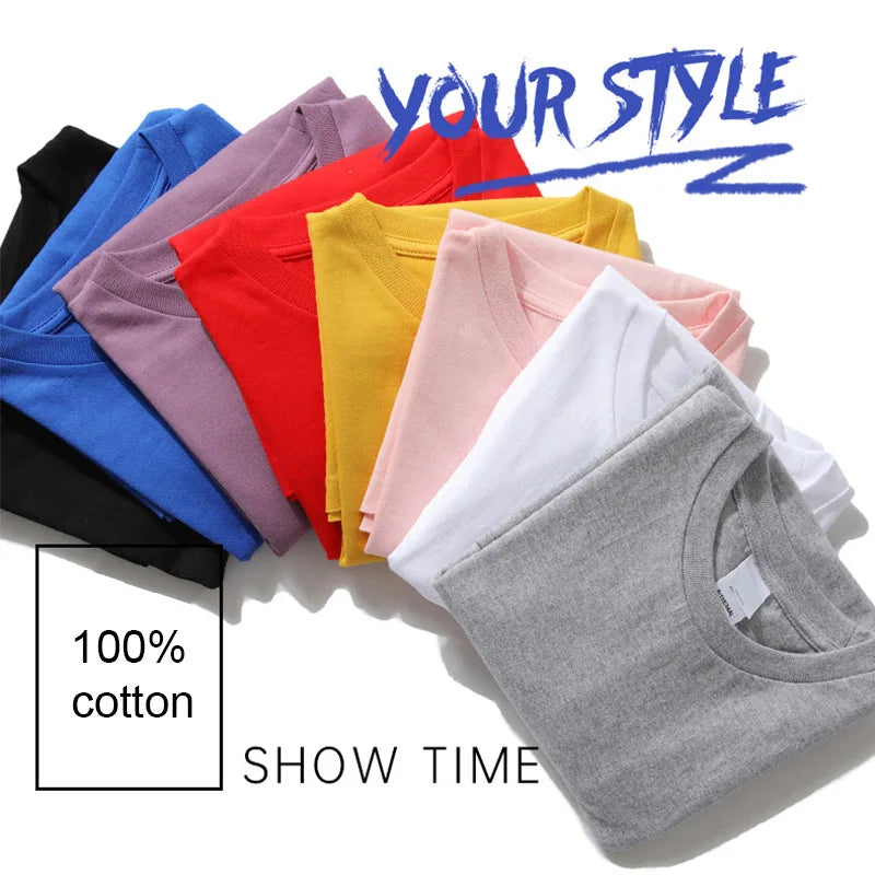 Summer Casual Men's T-shirt Top Quality 100% Cotton Cool Funny Dinosaur Design Printing O-neck For Men T-shirt Male Tee Shirts