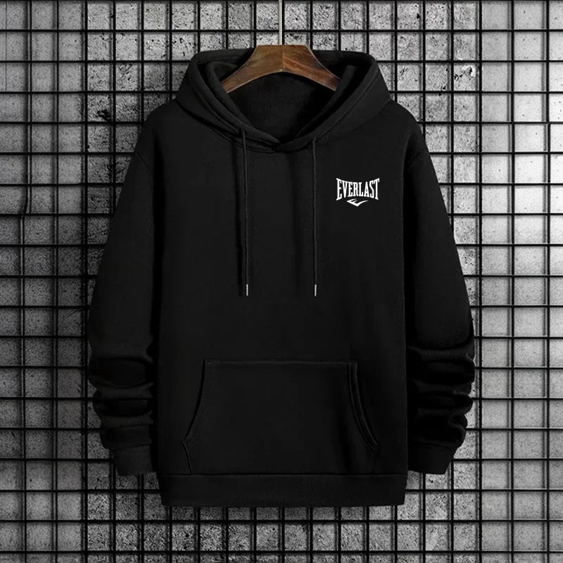 Men's Hoodie Autumn Winter High Grade Warm Sweatshirt Male Daily Casual Fashion Pullover Outdoor Gym Fitness Sporty Hooded Coats