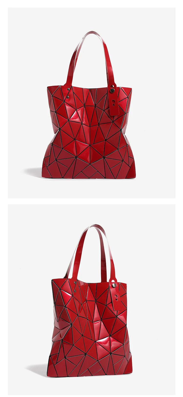 Diamond-Patterned Bag for Women, Summer Versatile New Geometric Diamond-Patterned Bag, Internet Celebrity Shoulder Handbag, Tote Bag