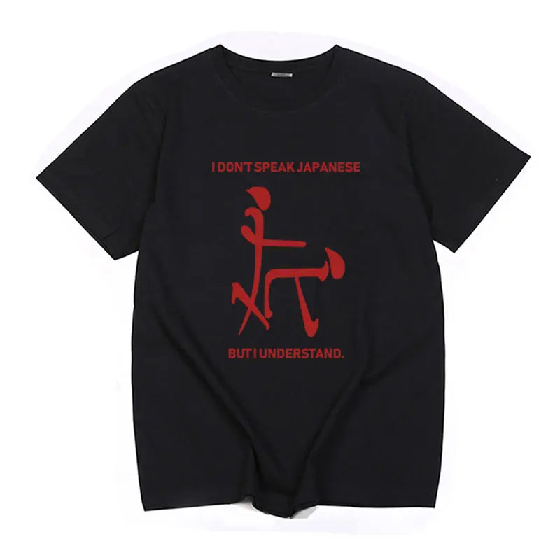 Fashion Humor Oversized T-shirt It Means Friendship in Chinese Funny Meme T Shirt Unisex Casual O-Neck Short Sleeve T Shirts
