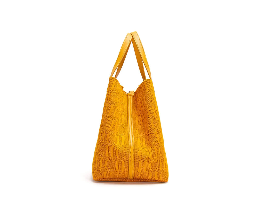 Fashionable Classic New Solid Color Outer Bag Women's Handbag Exquisite Handcrafted Weaving Large Capacity Handbag
