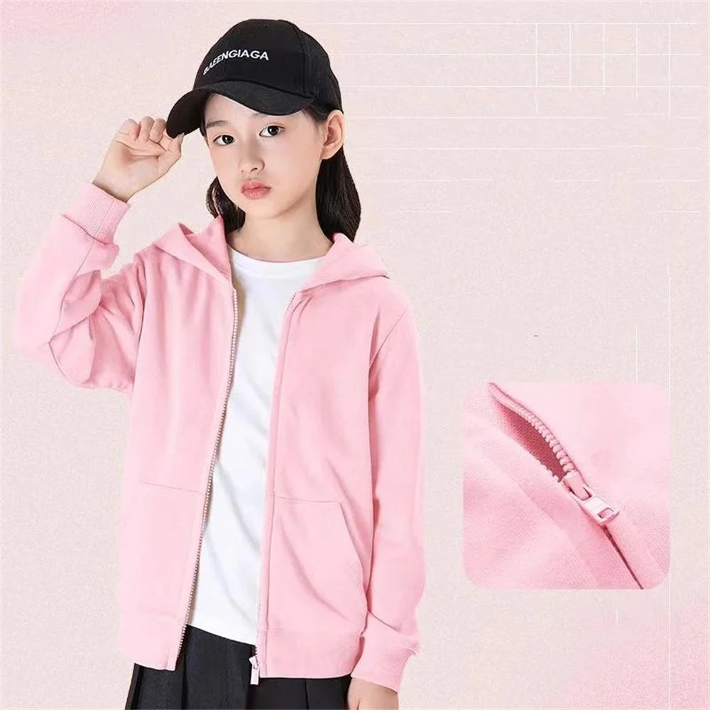 Jurassic Park dinosaur boy black Girls Hoodie tops Suitable age 3-12 Children's Sweatshirt coat Autumn Zipper style Clothing