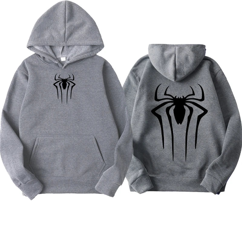Fashion printed Spider hoodie for men Casual hoodie pullover Sweatshirt for men top spider hoodie sweatshirt