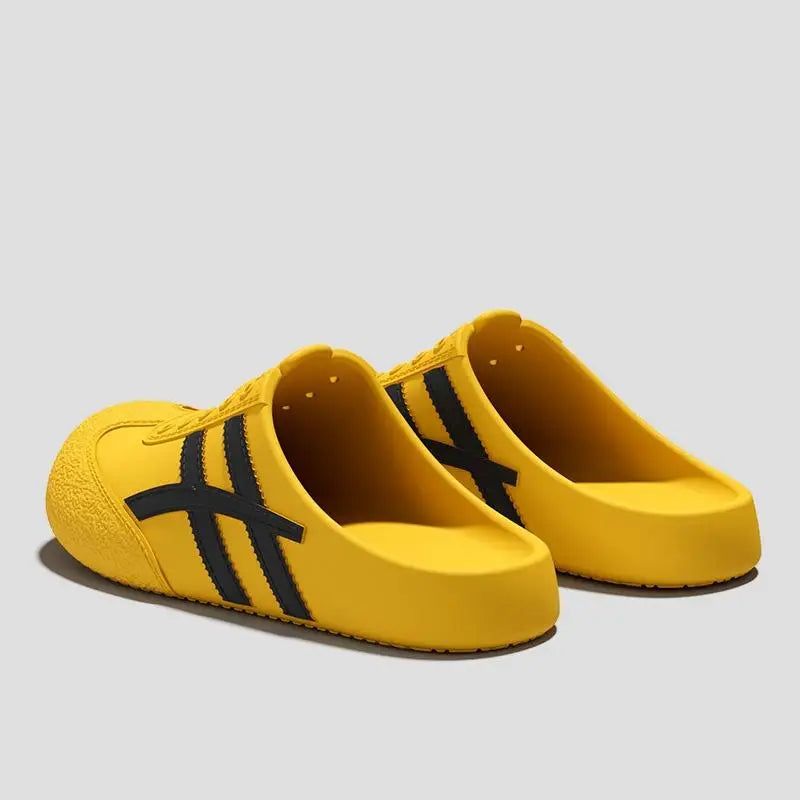 Comfortable EVA Brand Clogs Shoes Men Spring Summer 2026 Non Slip Outdoor Sports Slippers Plus Size Couple's Flats Racing Shoes