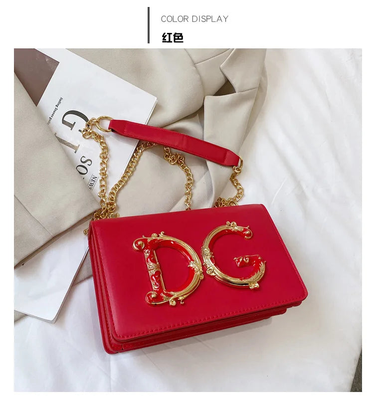 Banquet small square bag, women's new fashionable and versatile chain shoulder crossbody bag