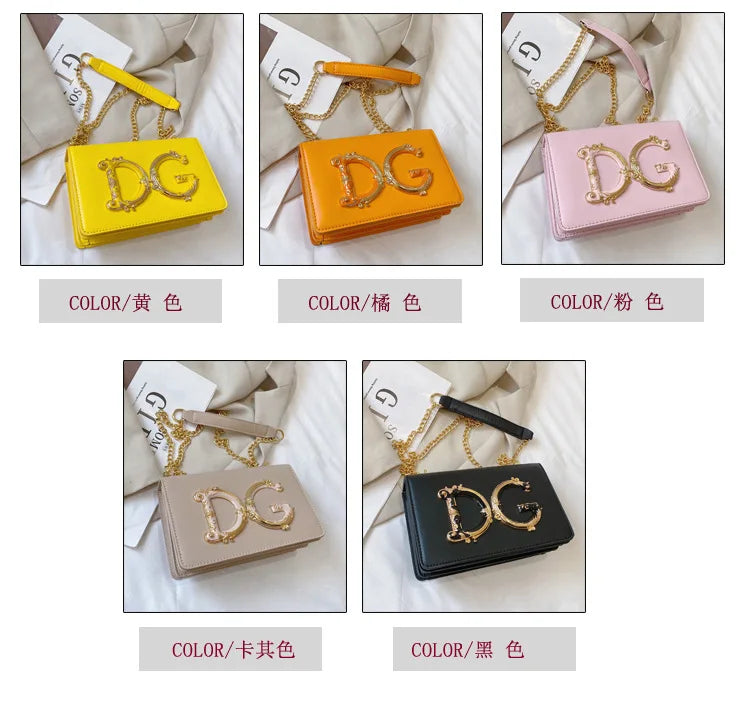 Banquet small square bag, women's new fashionable and versatile chain shoulder crossbody bag