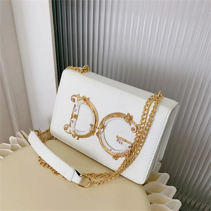 Banquet small square bag, women's new fashionable and versatile chain shoulder crossbody bag