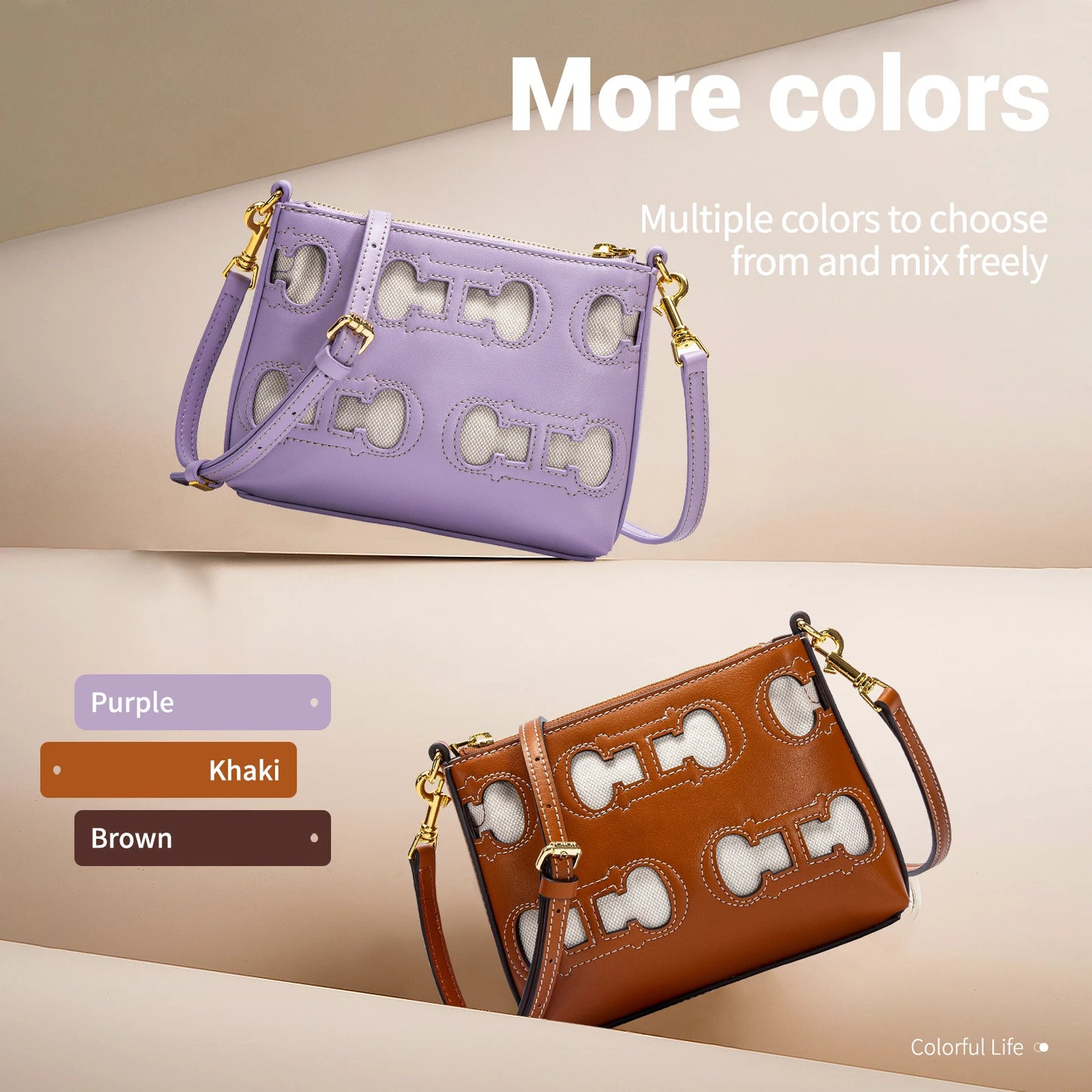 Classic Fashion Women's Large Capacity New Party Hollow Design Women's Shoulder Bag Women's Bucket Bag