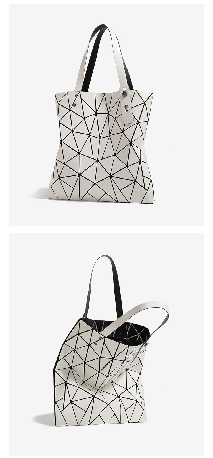 Diamond-Patterned Bag for Women, Summer Versatile New Geometric Diamond-Patterned Bag, Internet Celebrity Shoulder Handbag, Tote Bag