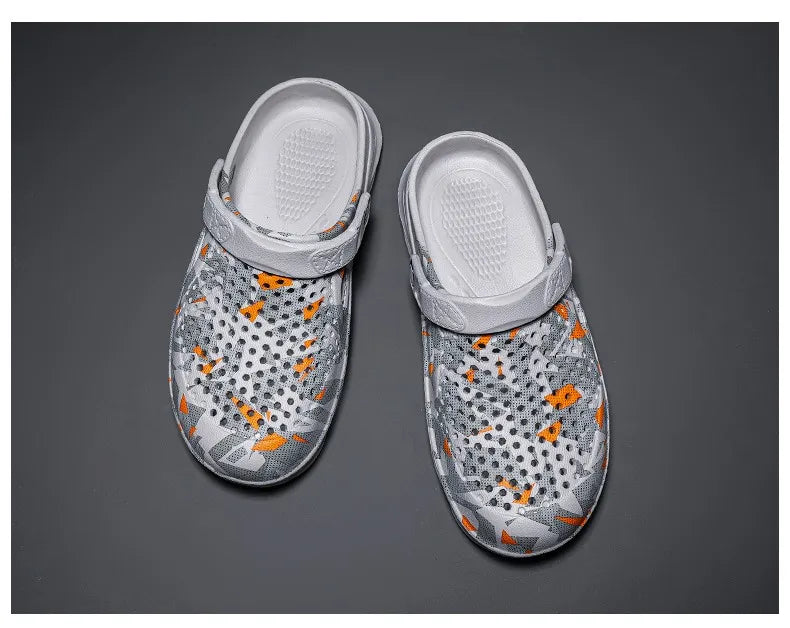 Men Sandals Clogs Summer Shoes for Men EVA Lightweight Water Shoes Unisex Slippers for Summer Outdoor Beach Slippers Large Size