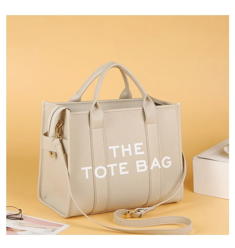 Luxury Designer Bag Tote Women Handbags Letter Shoulder Bags Brands Soft PU Shopper Purses Crossbody Bags for Women Clutch