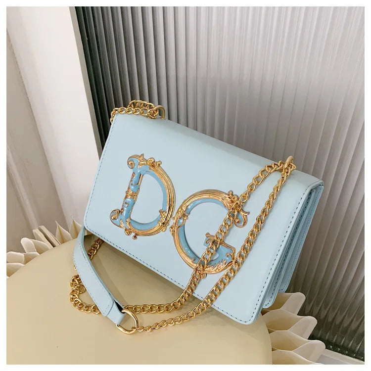 Banquet small square bag, women's new fashionable and versatile chain shoulder crossbody bag