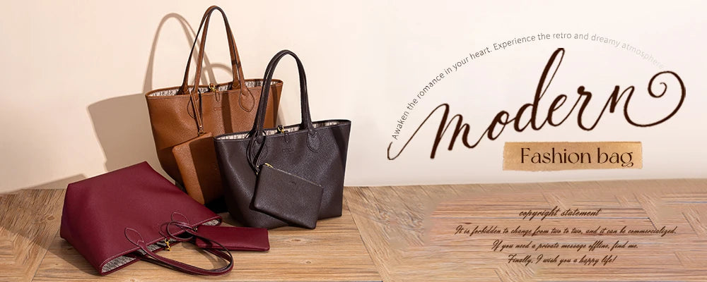CHCH Women's Bucket Bag Spring New Wine Red Drawstring Bag Dual purpose Shoulder Strap Commuter Wallet