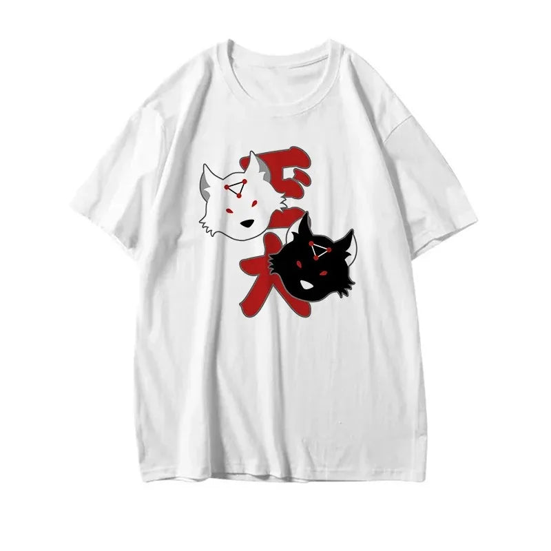 Goth Clothes Gojo Graphic Tshirt Anime Jujutsu Kaisen Funny Summer T-shirt for Women Japanese T Shirts Cartoon Woman Tshirts