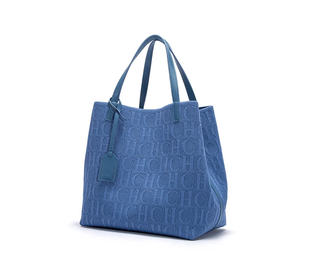 Fashionable Classic New Solid Color Outer Bag Women's Handbag Exquisite Handcrafted Weaving Large Capacity Handbag