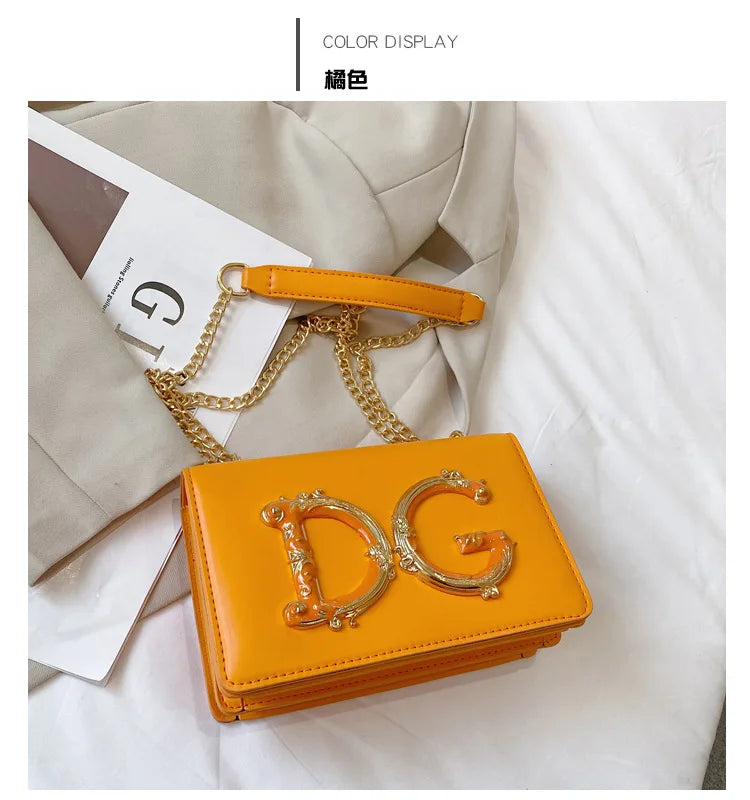 Banquet small square bag, women's new fashionable and versatile chain shoulder crossbody bag