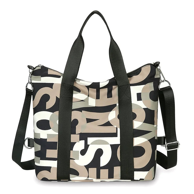 Trendy Nylon Women's Bag Large-Capacity Lady Shoulder Crossbody Bags Female Tote Oxford Cloth Outdoor Travel Handbags Bolsas