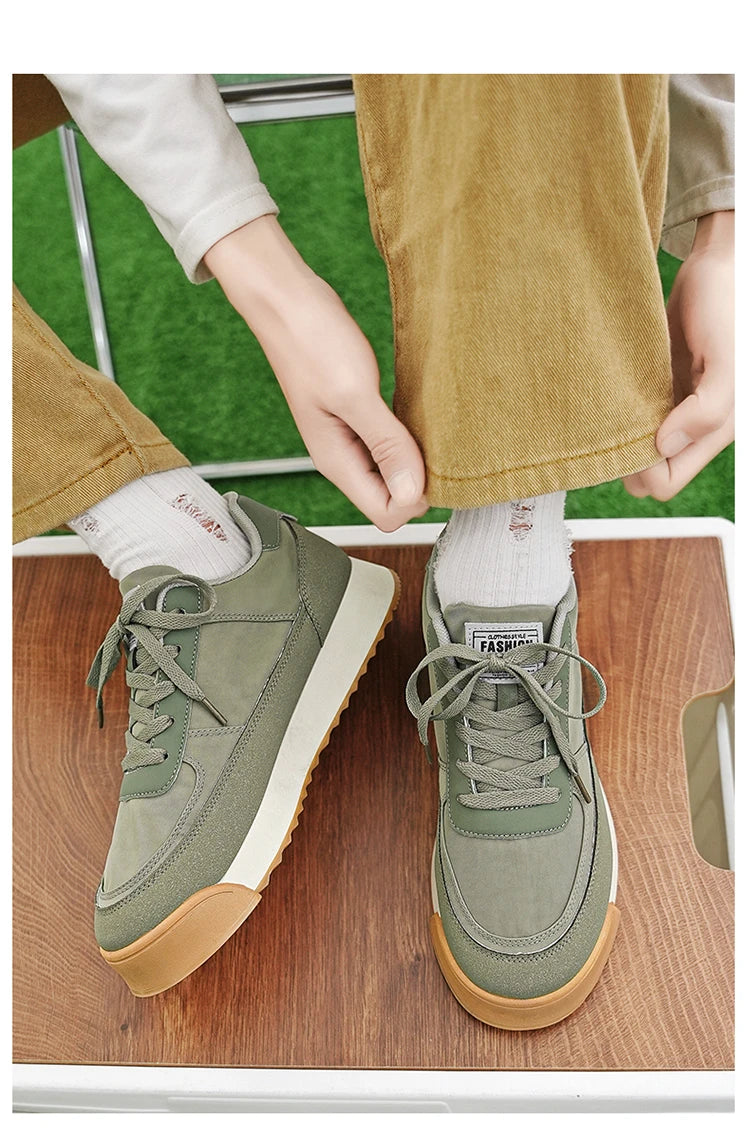 Casual Sneaker Loafers Platform Sports Shoes Male Sneakers Shoes for Men Spring and Summer Wear-resistant Sports and Leisure