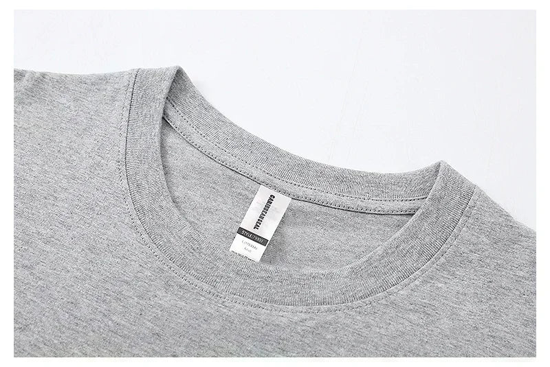 Men's Efficient Sloth Printed T-Shirt 100% Cotton Oversized Ironic Graphic Tees for Women Summer Tops Humor Streetwear