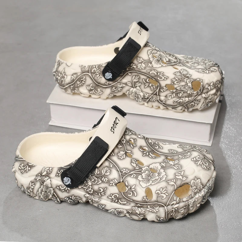 Men Shoes Slippers Men Garden Flat Sandals Platform Sandals Man Summer Sandals Male Sneakers Outdoor Flip Flops Home Clogs