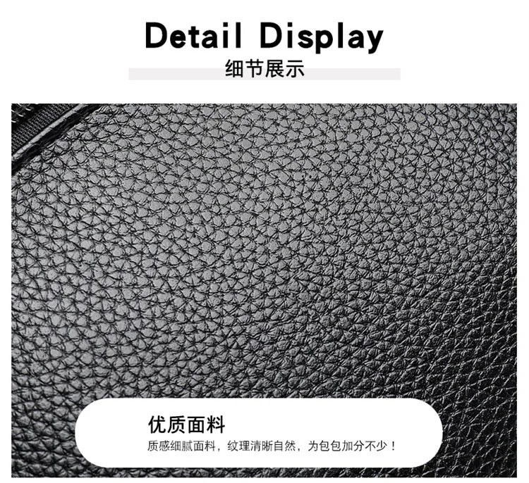 Women's Crossbody Bag, Water-Resistant Solid Color Square Shoulder Bag, Three Layer Zipper Closure Phone Purse Pouch for Women