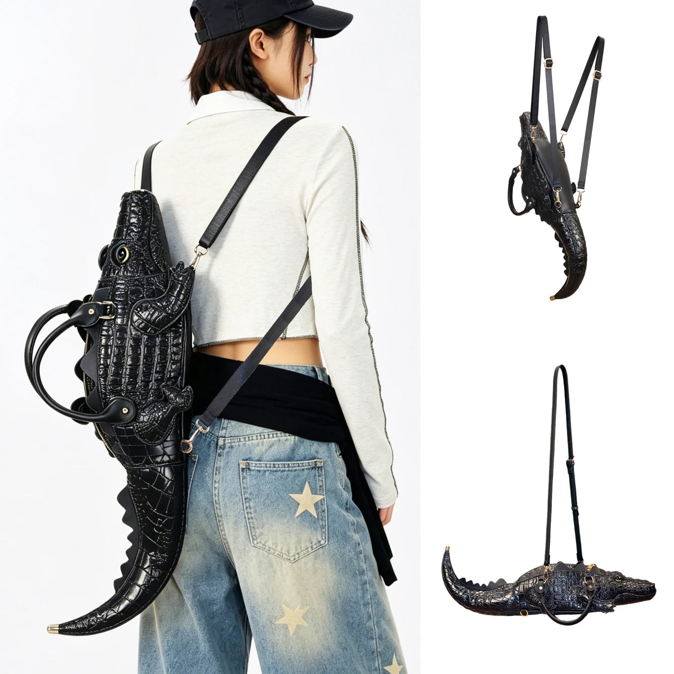 Purses and handbag luxury Designer Women's bag Purse pu leather high quality handmade handbags funny Shape Shoulder bag