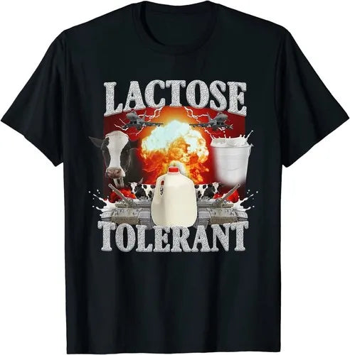 NEW BEST TO BUY Funny Lactose Tolerant Shirt Funny Meme T-Shirt