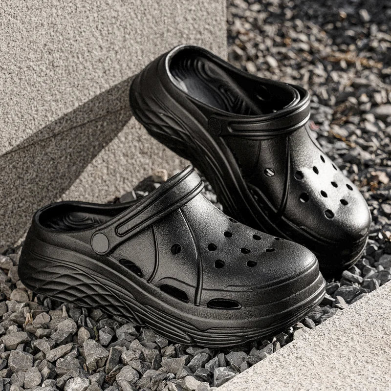 Women's Outdoor Fashionable Simple Design Clog Shoes Suitable for Home Beach Casual Comfortable Sandals