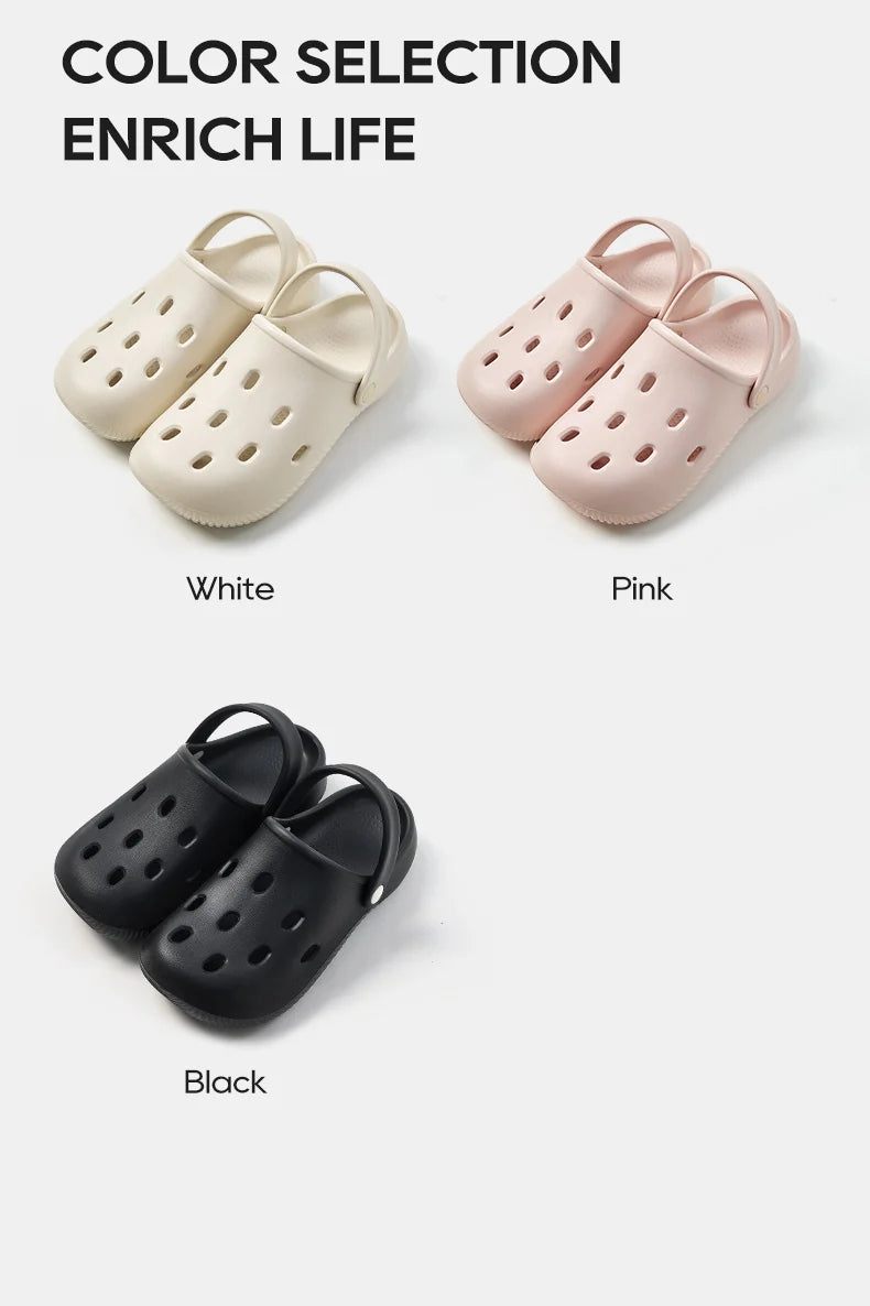 UTUNE 2025 Summer New Design Lightweight Breathable Clogs Unisex Non-Slip Slippers  Beach Sandals Trendy Comfortable Casual Shoe