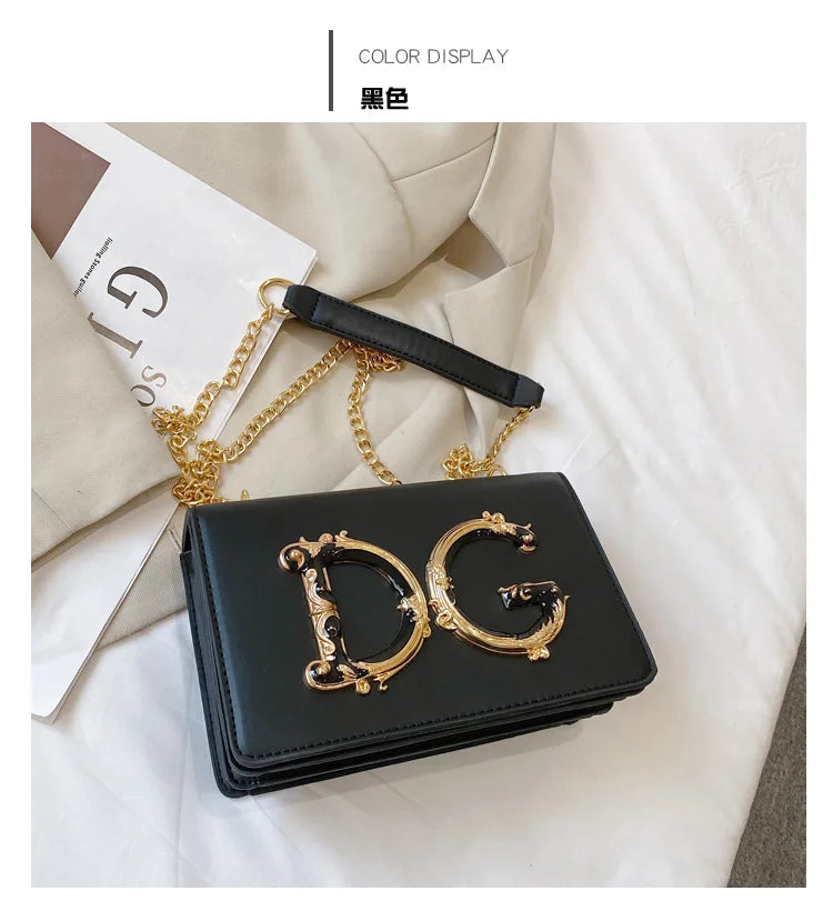 Banquet small square bag, women's new fashionable and versatile chain shoulder crossbody bag
