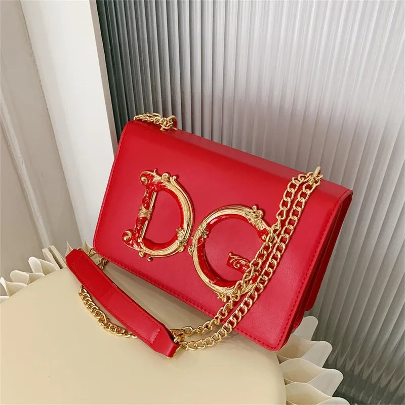 Banquet small square bag, women's new fashionable and versatile chain shoulder crossbody bag