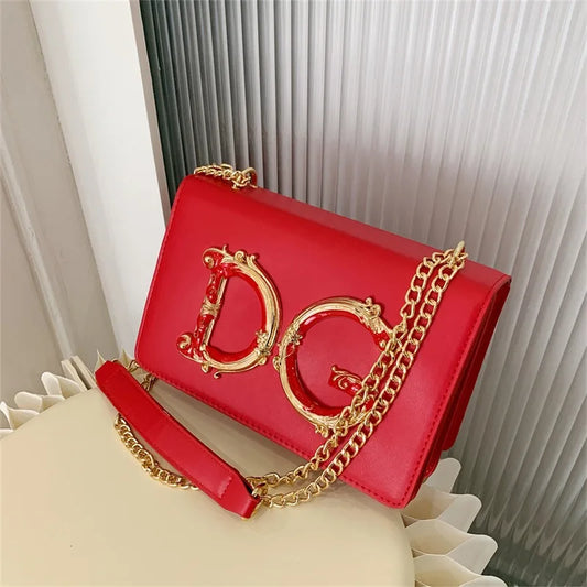 Banquet small square bag, women's new fashionable and versatile chain shoulder crossbody bag