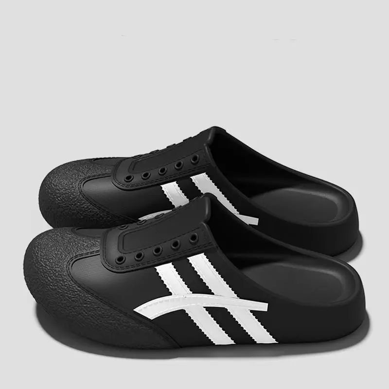 Comfortable EVA Brand Clogs Shoes Men Spring Summer 2026 Non Slip Outdoor Sports Slippers Plus Size Couple's Flats Racing Shoes