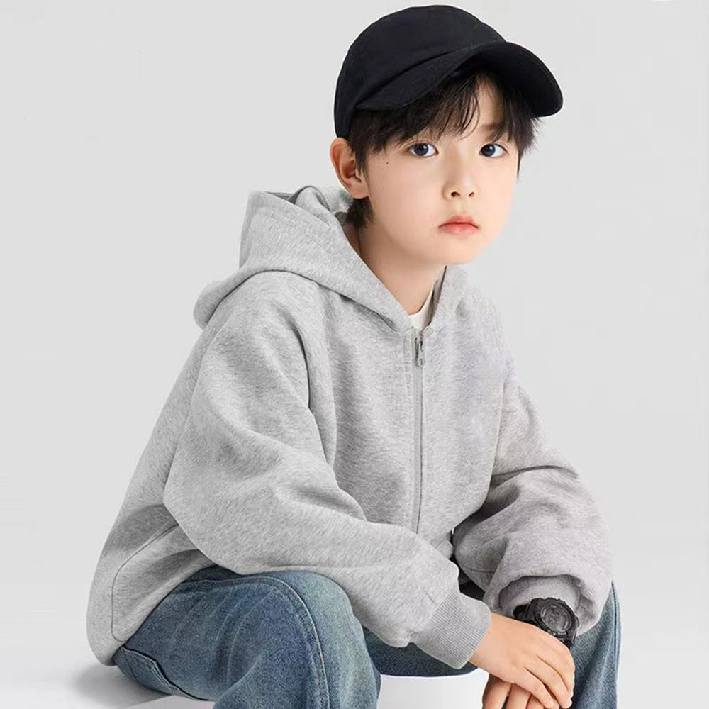 Jurassic Park dinosaur boy black Girls Hoodie tops Suitable age 3-12 Children's Sweatshirt coat Autumn Zipper style Clothing