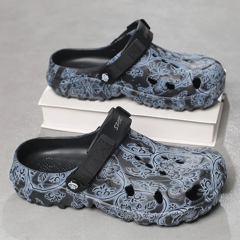 Men Shoes Slippers Men Garden Flat Sandals Platform Sandals Man Summer Sandals Male Sneakers Outdoor Flip Flops Home Clogs