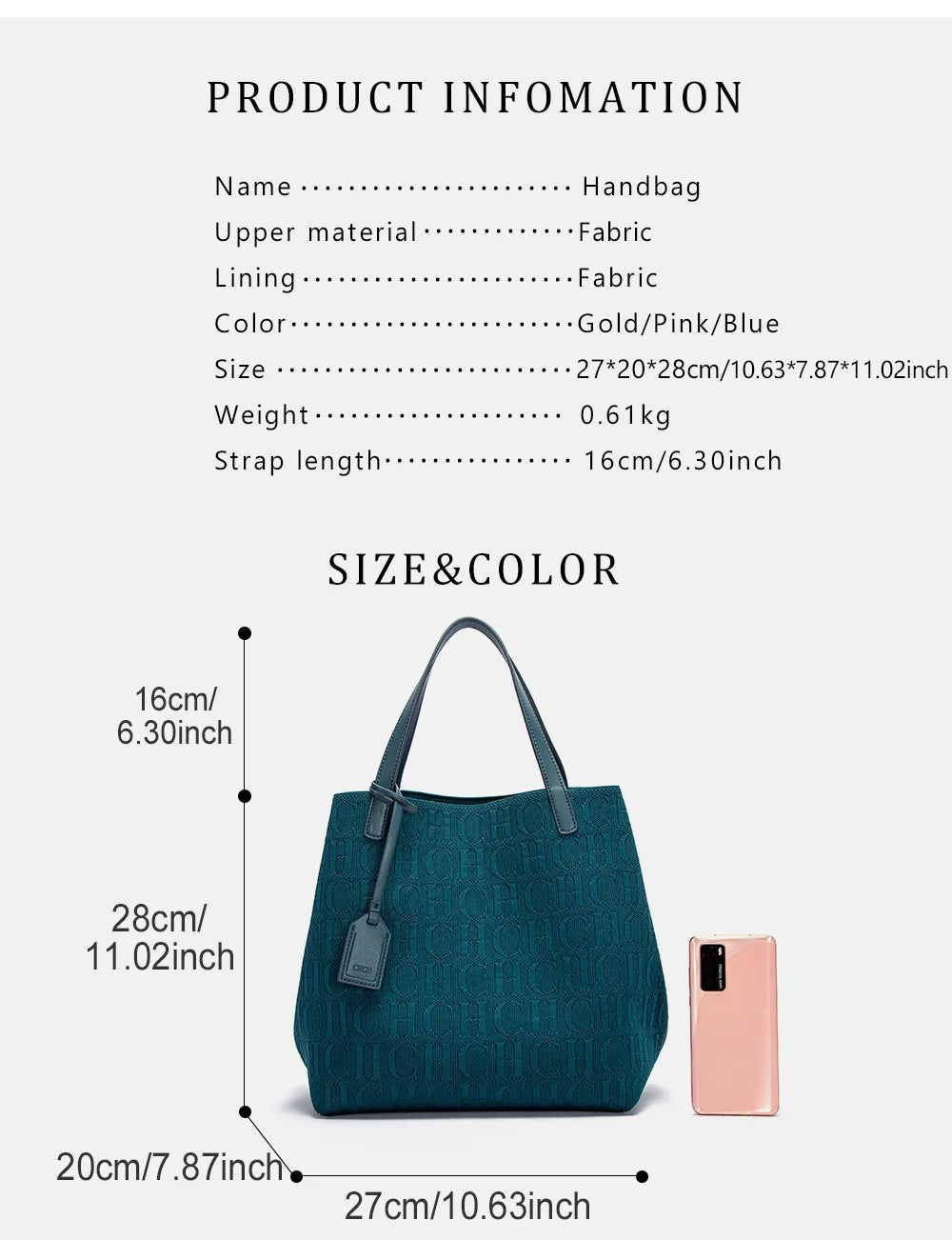 Fashionable Classic New Solid Color Outer Bag Women's Handbag Exquisite Handcrafted Weaving Large Capacity Handbag
