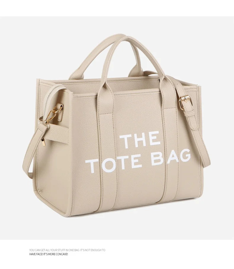 Luxury Designer Bag Tote Women Handbags Letter Shoulder Bags Brands Soft PU Shopper Purses Crossbody Bags for Women Clutch