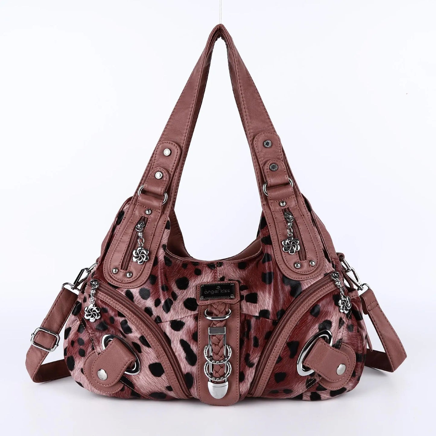 Angel kiss Women Handbags Fashion Shoulder Bag Large Tote Top-handle Shopping Pack Multifunctional Satchel Lady Hobos  Big Purse