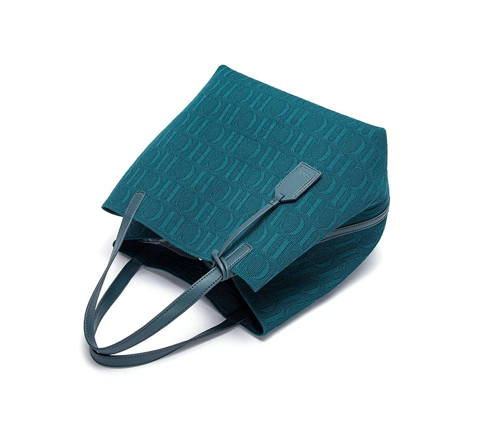Fashionable Classic New Solid Color Outer Bag Women's Handbag Exquisite Handcrafted Weaving Large Capacity Handbag